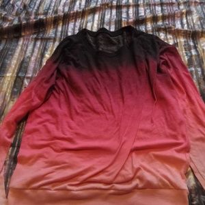Ombre sweatshirt